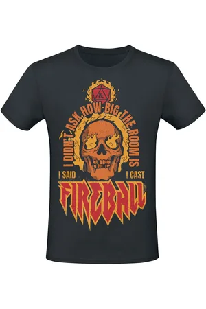 Dungeons and Dragons T-shirt - Fireball - S till XXL - Herrer