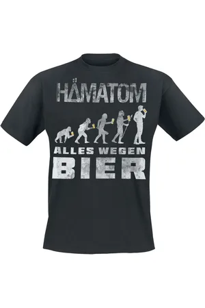 Hämatom T-shirt - Bier - S till 4XL - Herrer