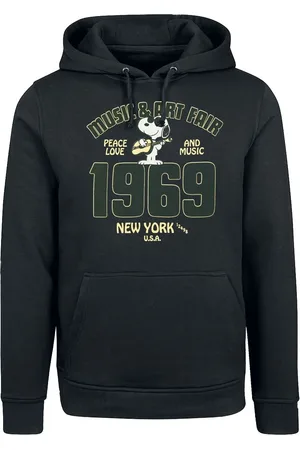 Peanuts Hættetrøje - Music & Art Fair - Snoopy - L till 4XL - Herrer