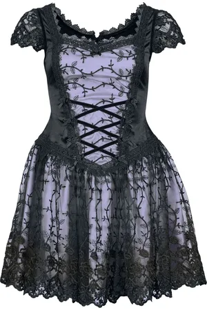 Sinister Gothic Kort kjole - Gotisk minikjole - XS till XXL - Damer