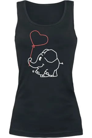 Die Sendung mit der Maus Top - Elephant - S till 3XL - Damer