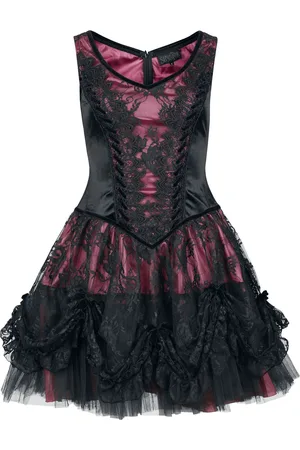 Sinister Gothic Kort kjole - Gotisk minikjole - XS till XXL - Damer