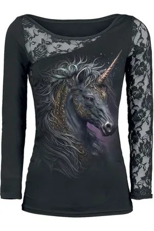 Spiral Langærmet - Celtic Unicorn - S till XXL - Damer