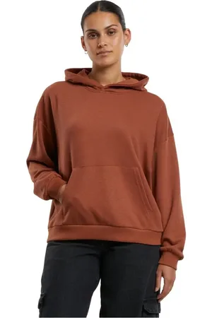 Urban classics Hættetrøje - Damer Light Terry Oversized hættetrøje - XS till S - Damer