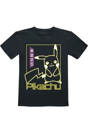 Pokemon Gaming T-shirt til børn - Baby- & børnetøj - Børn - Pikachu Neon - drenge og piger