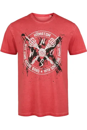 Hämatom T-shirt - Band - S till 4XL - Herrer