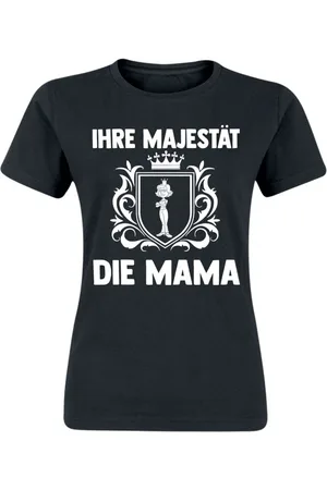 Slogans Fun T-shirt - Ihre Majestät die Mama - S till XXL - Damer