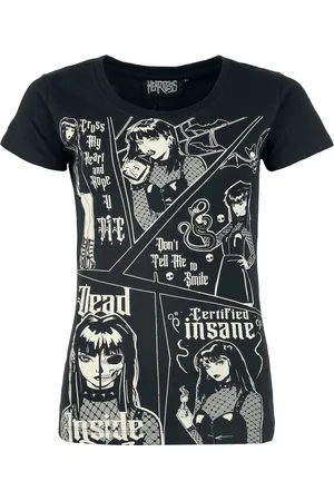 Heartless T-shirt - Certified Insane T-Shirt - S till XL - Damer