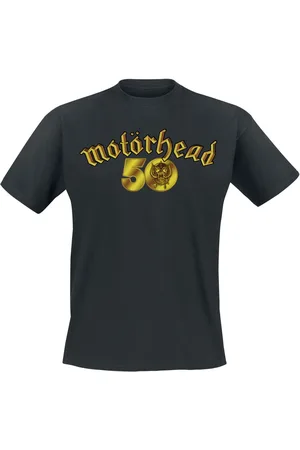 Motörhead T-shirt - 50th Anniversary Gold Logo - S till 4XL - Herrer