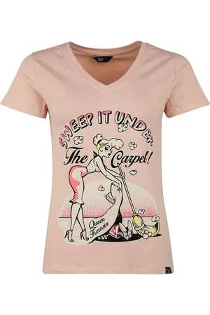 Queen Kerosin T-shirt - Sweep IT Up - XS till XXL - Damer