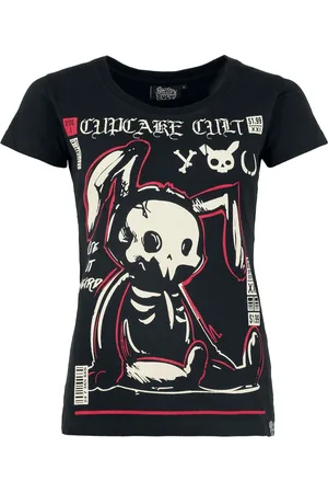 Cupcake Cult T-shirt - Comic Bunny T-Shirt - S till XXL - Damer