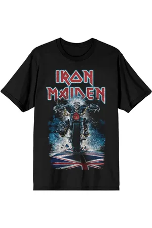 Iron Maiden T-shirt - Eddie Biker - S till 4XL - Herrer