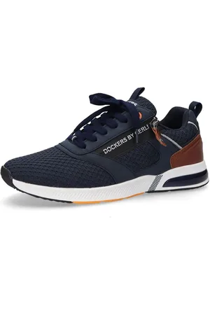 Dockers Sneakers - Zip Mesh Træningssko Blå - EU41 till EU47 - Herrer