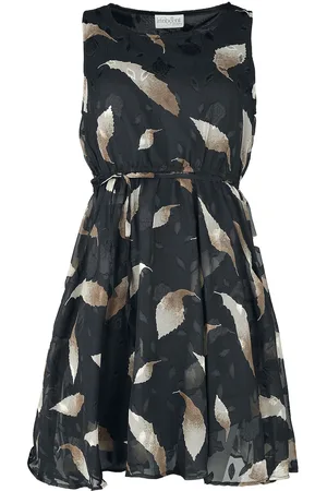 Innocent Kort kjole - Fallen leaves - XS till 4XL - Damer