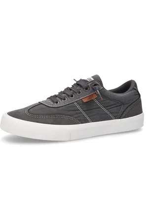 Dockers Sneakers - Vaskede Canvas Træningssko Mørkegrå - EU41 till EU47 - Herrer