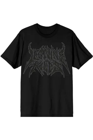 Ice Nine Kills T-shirt - Black On Black Puff Print - S till 4XL - Herrer