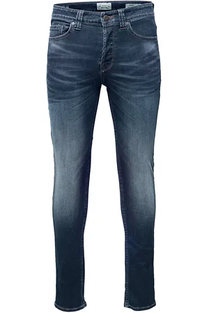 Only & Sons Jeans - Weft Med Blue - W30L32 till W36L32 - Herrer