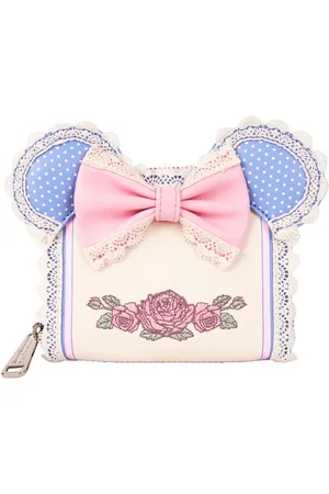 Mickey & Minnie Mouse Disney Pung - Loungefly - Minnie Flowers and Lace med ører - Damer