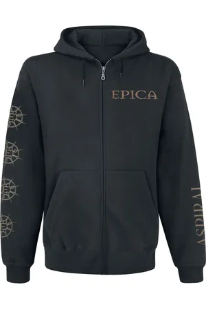 Epica Hættetrøje med lynlås - Aspiral - S till 4XL - Herrer