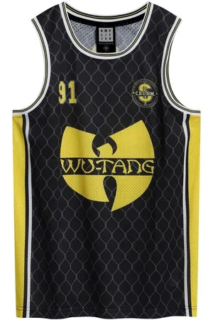 Wu-Tang Jersey - Amplified Collection - Cream B Ball - S till 5XL - Herrer