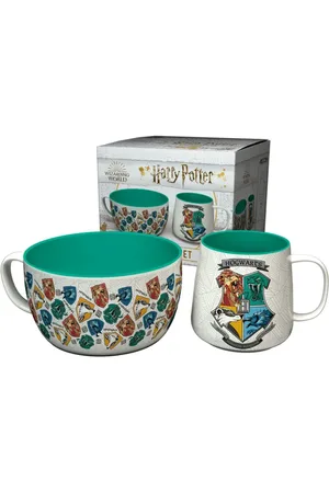 Harry Potter Fanpakke - Hogwarts Huse - Stå Sammen - Morgenmadssæt - Unisex