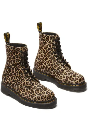 Dr. Martens Støvle - 1460 Pascal Light Tan Mini Spot Hair On - EU36 till EU41 - Unisex