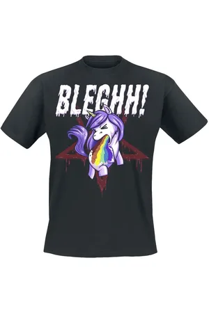 Slogans Enhjørning T-shirt - BLEGHH! Enhjørning - M till 3XL - Herrer