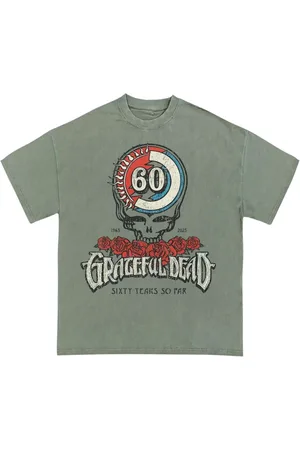 Grateful Dead T-shirt - Stealie Roses 60th - S till XXL - Herrer