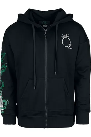 Killstar Hættetrøje med lynlås - Wizard Of Oz - The Witch Is Dead Hoodie - XS till 4XL - Herrer