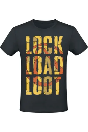 Borderlands T-shirt - 3 - Lock Load Loot - S till XL - Herrer
