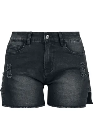 Rock Rebel Shorts - Shorts With Lateral Zipper - 27 till 33 - Damer