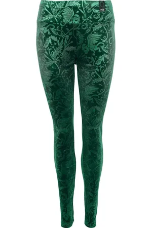 Killstar Leggings - Wizard Of Oz - Emerald Envy Leggings - XS till 4XL - Damer