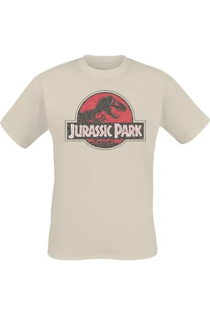 Jurassic Park T-shirt - Grunge Logo Jurassic - S till XXL - Herrer