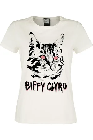 Biffy Clyro T-shirt - Amplified Collection - Black Cat - S till XL - Damer