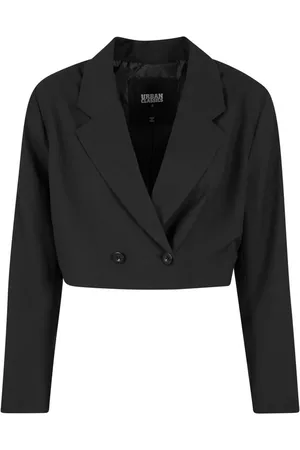 Urban classics Blazer - Dame Cropped Blazer - XS till L - Damer