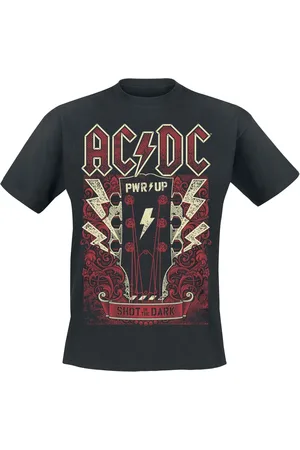 AC/DC T-shirt - PWRUP Guitar - S till 5XL - Herrer