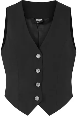Urban classics Vest - Dameklassisk Waistcoat - XS till XL - Damer