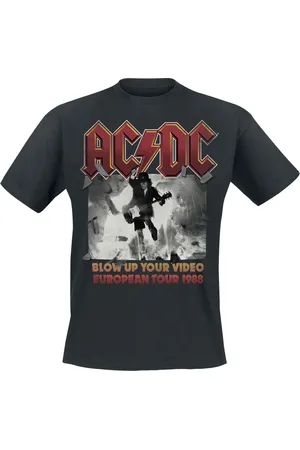 AC/DC T-shirt - European Tour 1988 - S till 4XL - Herrer