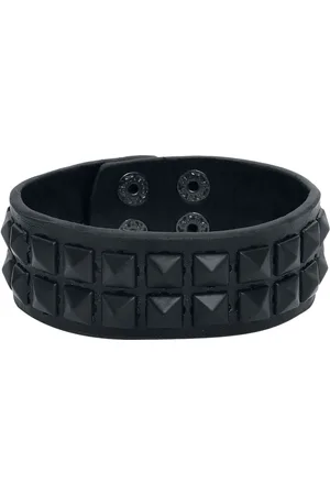 Rock Rebel Nittearmbånd - Pyramid Rivets - Unisex