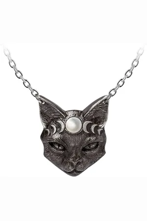 Alchemy Halskæde - Mystic Moon Cat - Unisex