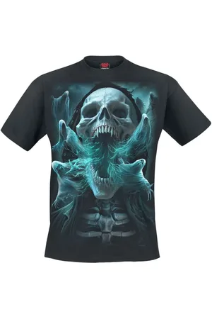 Spiral T-shirt - Ghost Skull - S till 4XL - Herrer