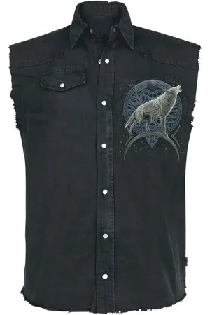 Spiral Vest - Celtic wolf - M till 4XL - Herrer