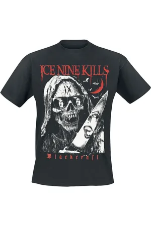 Blackcraft Cult T-shirt - Ice Nine Kills - Ice Nine Reaper T-shirt - S till XXL - Herrer
