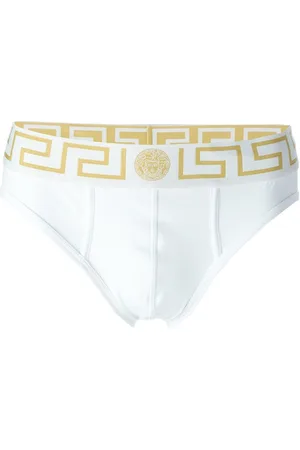 VERSACE Trusser med Greca linning