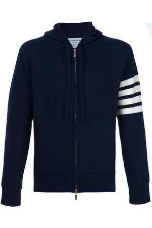 Thom Browne Knitted zip hoodie