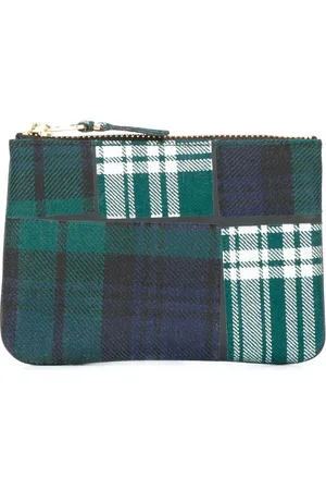Comme des Garçons Tartan coin purse