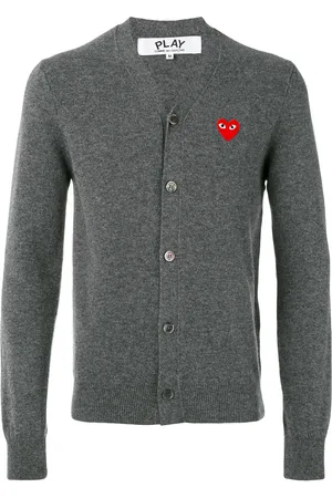 Comme des Garçons Cardigan i letvægtsmateriale