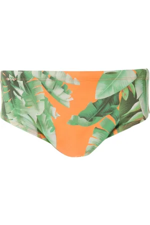 AMIR SLAMA Badeshorts med tryk