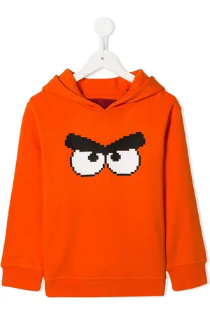 MOSTLY HEARD RARELY SEEN Hættetrøje med Angry Bird-tryk