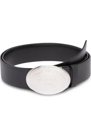 Prada Bælte med logoplade